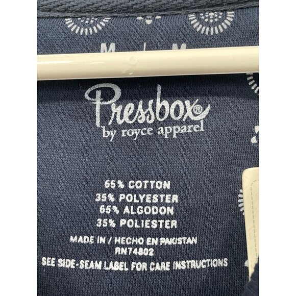 Pressbox Penn State Crewneck Pullover Sweatshirt Womens Medium Navy Blue Comfort - Picture 3 of 6